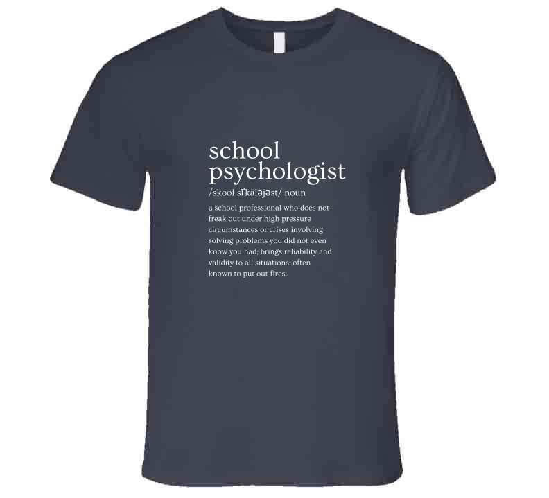 Definition Of A School Psychologist Tee