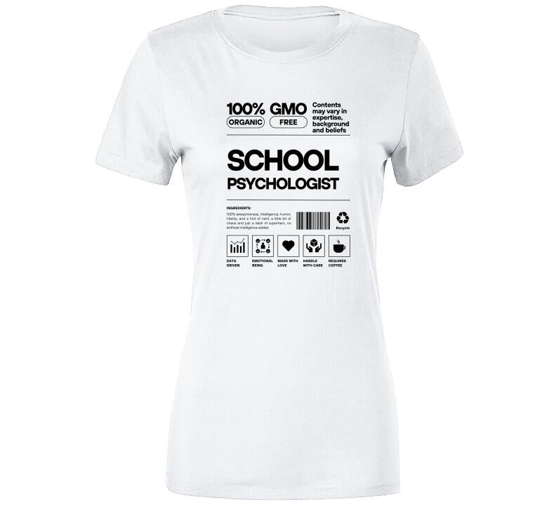 100% School Psychologist Tee