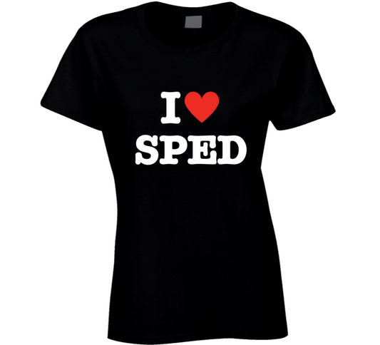 "I Love Sped" Tee